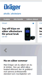 Mobile Screenshot of drager.se